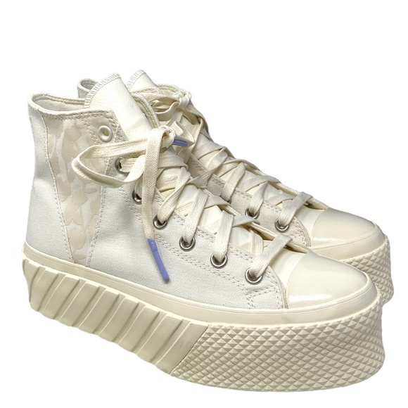 Converse Ctas Lift Platform High Shoe Skate Canvas Women Casual Sneakers A01732C - Picture 2 of 12